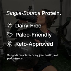 Grass Fed Beef Protein Powder Isolate – 29g of Paleo, Keto, Carnivore Beef Prote