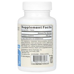 Jarrow N-A-C Sustain (600 mg) 60 tabs Each (Pack of 4)
