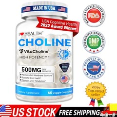 Choline 500mg – Liver, Memory & Cognitive Support – Liquid Choline Supplement