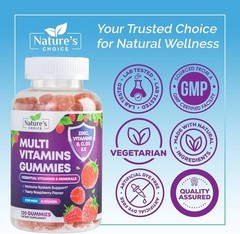120 Gomitas Multi Vitaminas A B C D E Con Zinc Para Mujeres y Hombre En Oferta