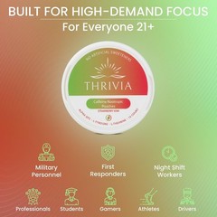 Nicotine-Free Strawberry Kiwi Energy & Focus Pouches — 50mg Caffeine, Nootrop…