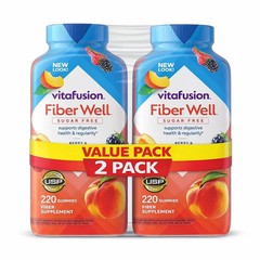 2 PACK – Vitafusion Fiber Well Gummies (220 ct.) {Total 440 Gummies}