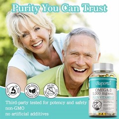 Omega 3 240pcs – Antioxidant, Supports Eye, Brain, Skin & Cardiovascular Health