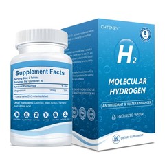 Hydrogen Water Tablets with Magnesium – 90 Count for Hydration & Energy
