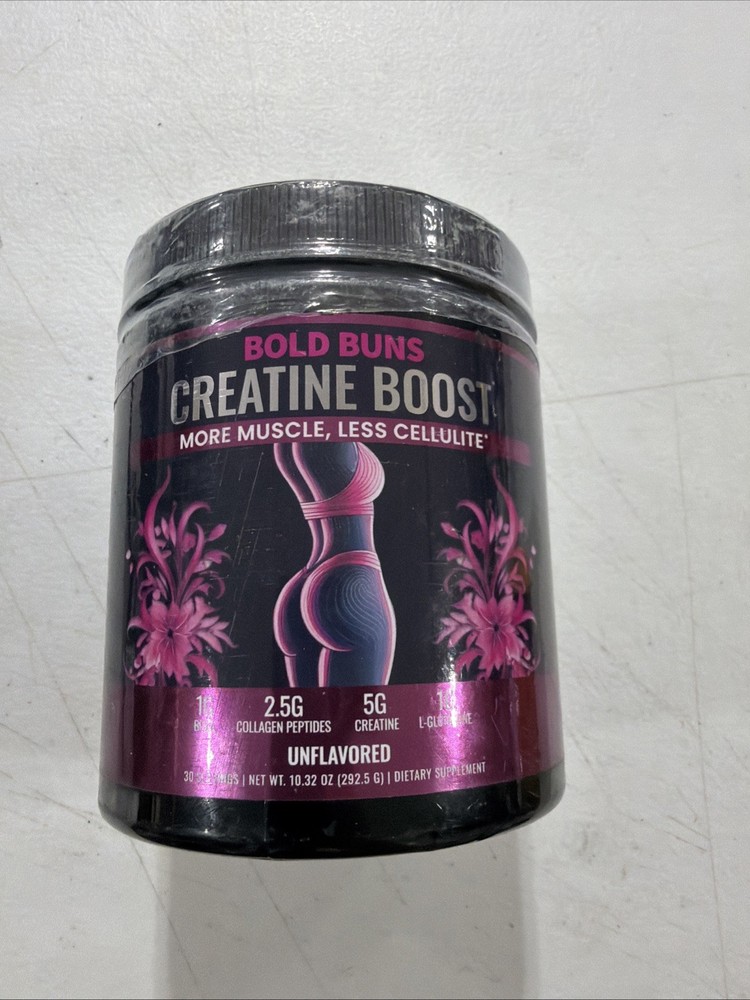 Bold Buns Creatine Boost 30 Servings 10.32oz 3/27