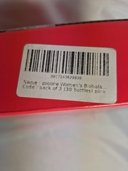 Zooone 30 bottles*0.7oz Probiotics 40 Billion CFU Pink Women’s Gut HEALTH