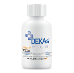 DEKAs Plus Multivitamin & Mineral Supplement Gluten Free Liquid 2 Oz Per Bottle