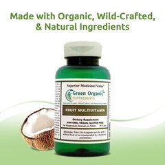 Green Organic Supplements’ Fruit Multivitamin, Polyphenol, Super