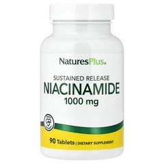 2 X NaturesPlus, Niacinamide, Sustained Release , 1,000 mg, 90 Tablets