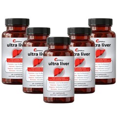 UpWellness Ultra Liver Supplement Liver Support Gallbladder Support 60 Capsules