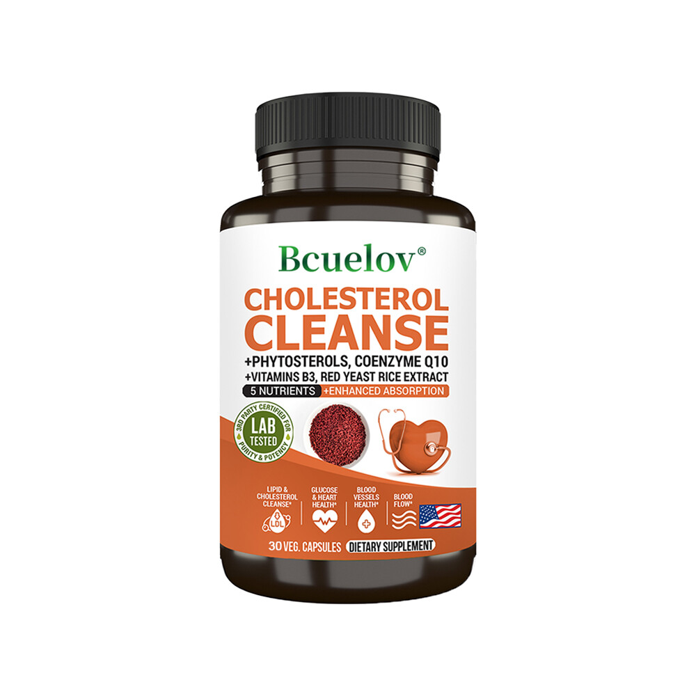 Cholesterol Cleanse Helps Lower Cholesterol Levels Antioxidants 30-120 Capsules