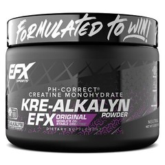 Kre Alkalyn EFX Creatine Monohydrate 66 Servings pH Correct Nutritional Suppl…