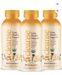 BioSchwartz Cleanse Liver Health Support Citrus Flavor 16 fl oz (3-pack)
