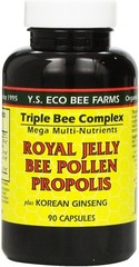 Farms: Royal Jelly Bee Pollen Propolis w/Ginseng 90 ct