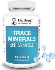 Dr. Berg Trace Minerals Enhanced Complex -70 & more Minerals 60 CT 08/2025
