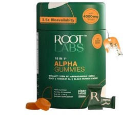 Root Alpha Labs Gummies 4000mg.Pure Himalayan Shilajit Formula, 60ct++