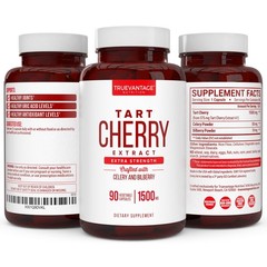 Tart Cherry Extract Capsules with Celery Seed Extract and Bilberry for Joint …