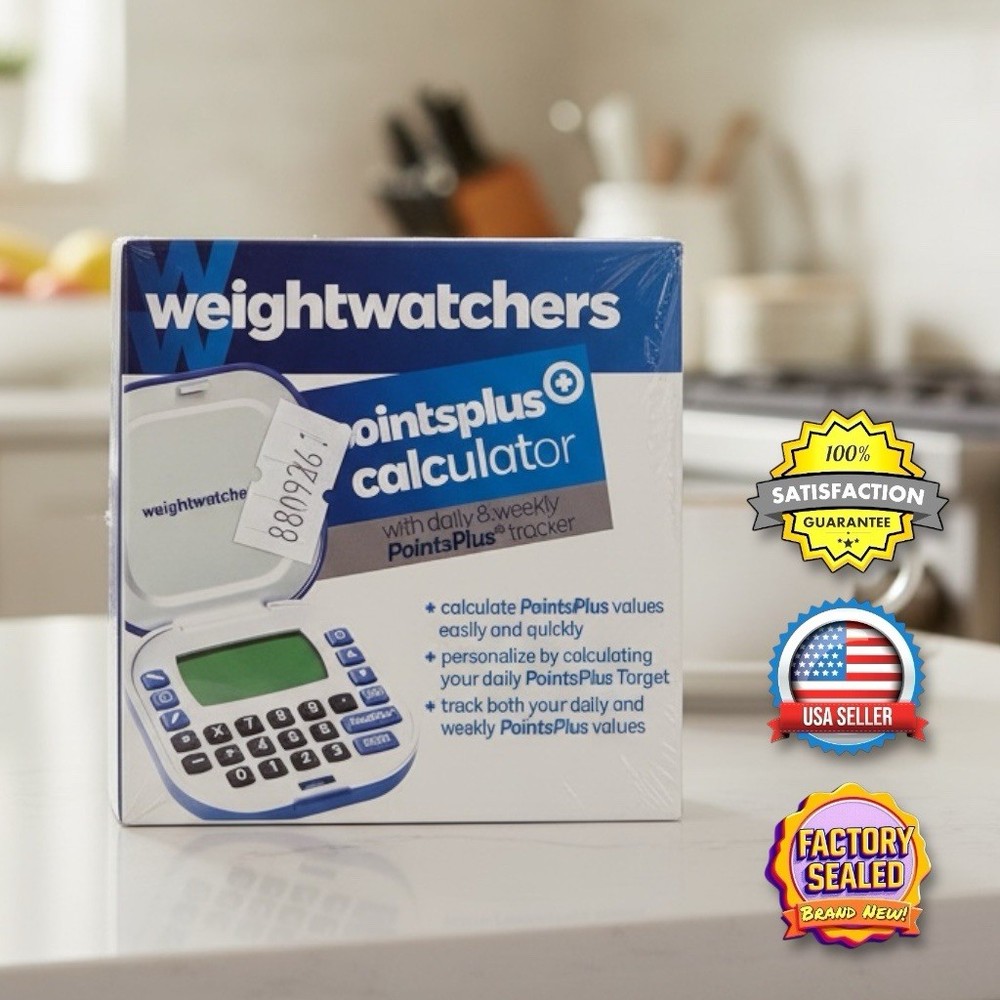 Weight Watchers Points Plus Calculator w Daily & Weekly Tracker NEW & SEALED