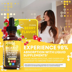 Clean Nutra dapto Drive Liquid Multivitamin Drops Men Women