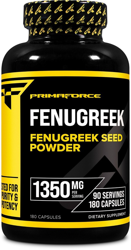 Primaforce Fenugreek Seed 180 Capsules (1350mg Per Serving)