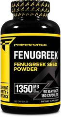 Primaforce Fenugreek Seed 180 Capsules (1350mg Per Serving)