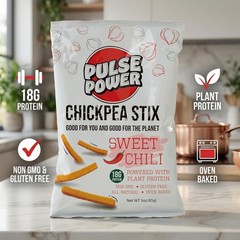 Grove Pulse Power Chickpea Sweet Of 12 3 Oz Snacks And Protein From Pulses And