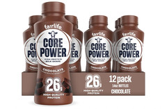 Core Power Protein Shake, Chocolate, 26g Protein, 14oz, 12-Pack