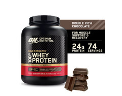 Optimum Nutrition Gold Standard 100% Whey Protein Powder, Double