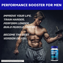 Prostate Max Formula Supplement Natural Vitamin for Health & Wellness 120 Caps