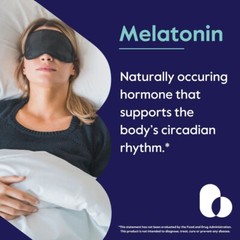 Melatonin 3mg (240 Vegetarian Capsules)-Easy to swallow capsule-Vegan