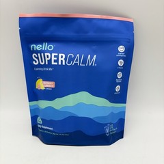 20 Packets NELLO SUPER CALM Calming Drink Mix Raspberry Lemonade 3.2oz BB 11/26