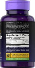 Melatonin 12mg Fast Dissolve Tablets – 300 Count | Drug-Free Sleep Aid | Vegan,