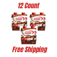 Premier Protein Shake, Chocolate Peanut Butter, 30g Protein,11 fl oz,12ct