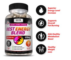Best Energy Blend 60Ct -Energy Support, Boost Metabolism, Weight Management