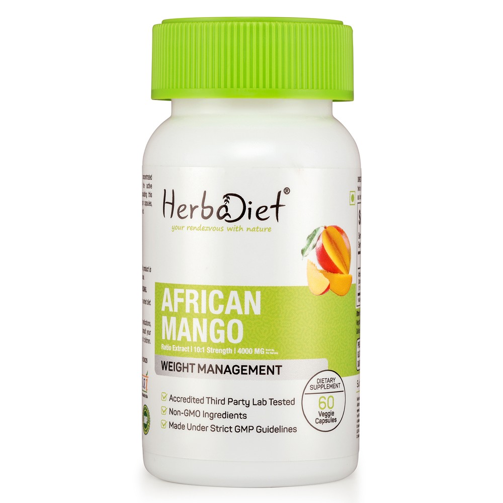 African Mango Capsules – Strong Fat Burner for Quick Weight Loss, 60 Caps