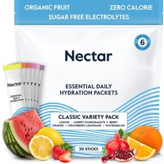 Nectar Hydration Packets – Electrolytes Powder Packets – No Sugar or Calories…