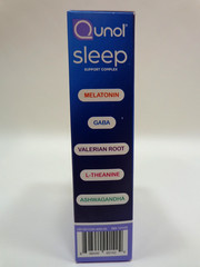 Qunol Sleep Support Complex Time Release Melatonin 30ct Exp 2/2027
