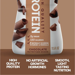 Fairlife Nutrition Plan Protein Shake, Chocolate, 11.5 fl oz, 12-Pack, 30g Prote