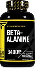 PrimaForce Beta Alanine Capsules 3400mg, 180 Capsules (45 Servings)