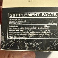 New Shilajit Essential Extract 1.76 oz.natural Mineral Resin Sealed Health