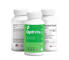 ( 5 Pack ) OptiVite, Opti Vite+ for Vision Support and Overall Health Capsules
