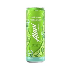 Alani Nu Lime Slush Energy Drink, 200mg Caffeine, 0g Sugar, 12 fl oz (10pk)