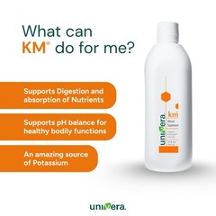 Univera km, Liquid Potassium Supports, 32 fl oz 1PK, Bodys pH Blood Balance,