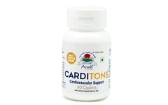 Carditone Ayush Herbs 60 caplets (New Label Same Formula) Cardiovascular Support