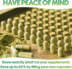 Size 3 Empty Capsules – 100 Count Clear Empty Vegan Capsules – Vegetarian Pills