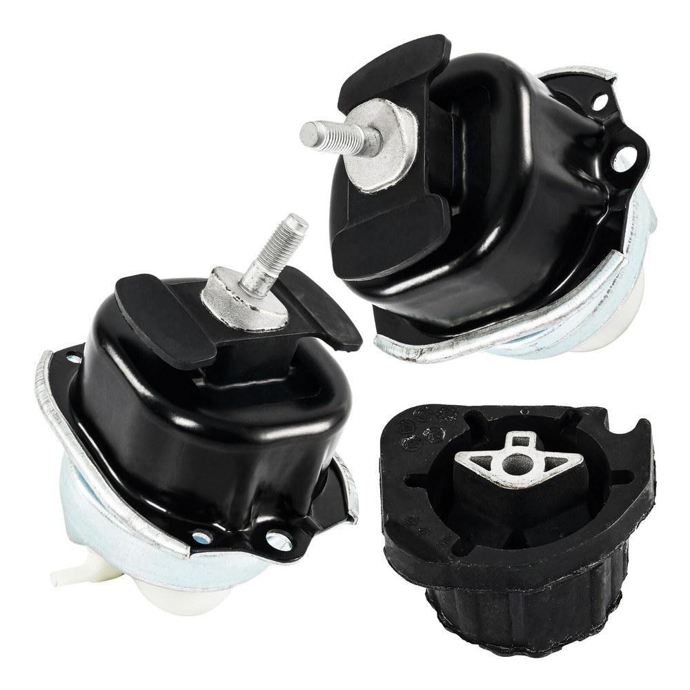 3Pcs Engine Motor Transmission Mount Kit for 2007-2018 X5 3.0L, 2007-2010 X5 …