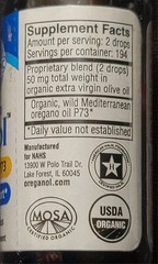 OREGANO OIL P73 PURE NORTH AMERICAN HERB SPICE MEDITERRANEAN IMMUNE EXP 02/2028