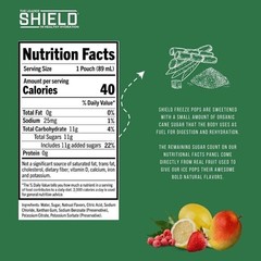 SHIELD Electrolyte Freeze Pop, 3 fl oz., Assorted Fruit Flavors, 36 count